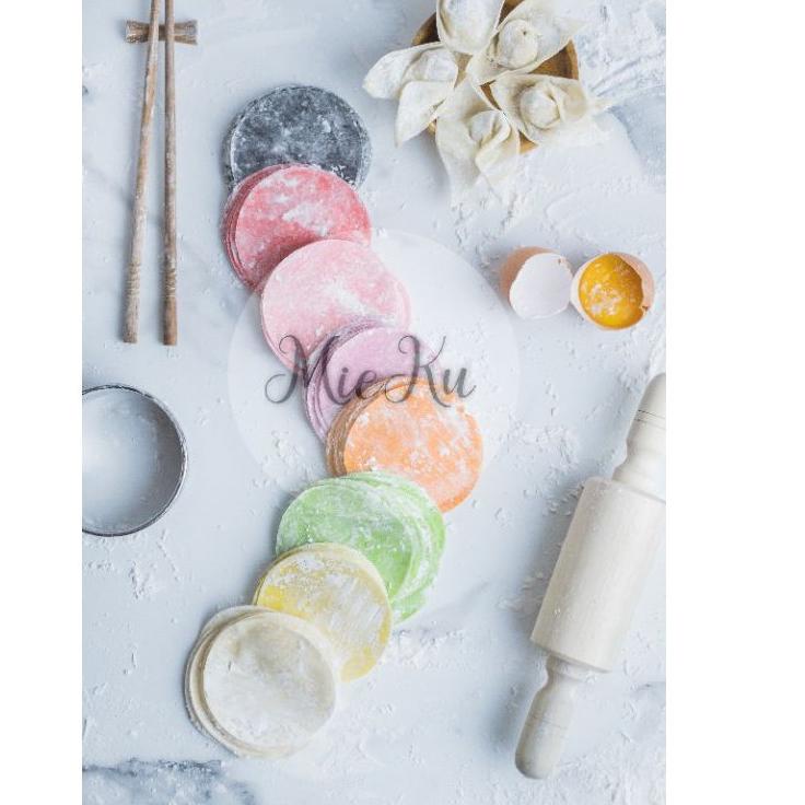 

Kulit Siomay / Dimsum / Gyoza Tipis PER 1 KG(BISA PILIH UKURAN) Promo