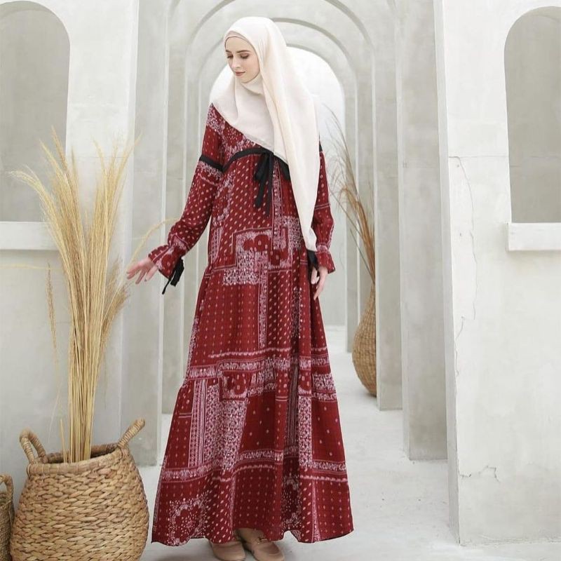 dress home dress Poppy syari