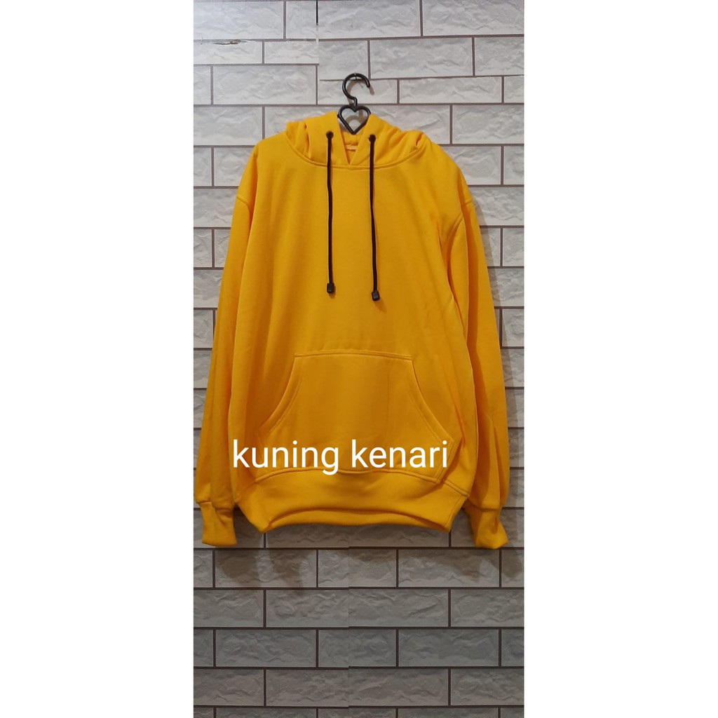 Hoodie polos tebal pria dan wanita size xl (unisex)