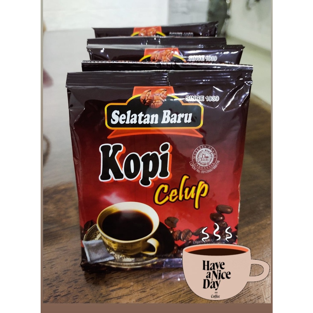 

Kopi celup selatan baru tanpa gula 20 sachet