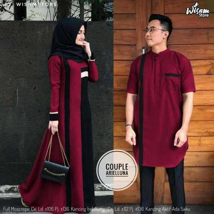 SARIMBIT LEBARAN (2022) HAFIZ&HAFIZAH FAMILY GAMIS- BAJU COUPLE KELUARGA TERBARU