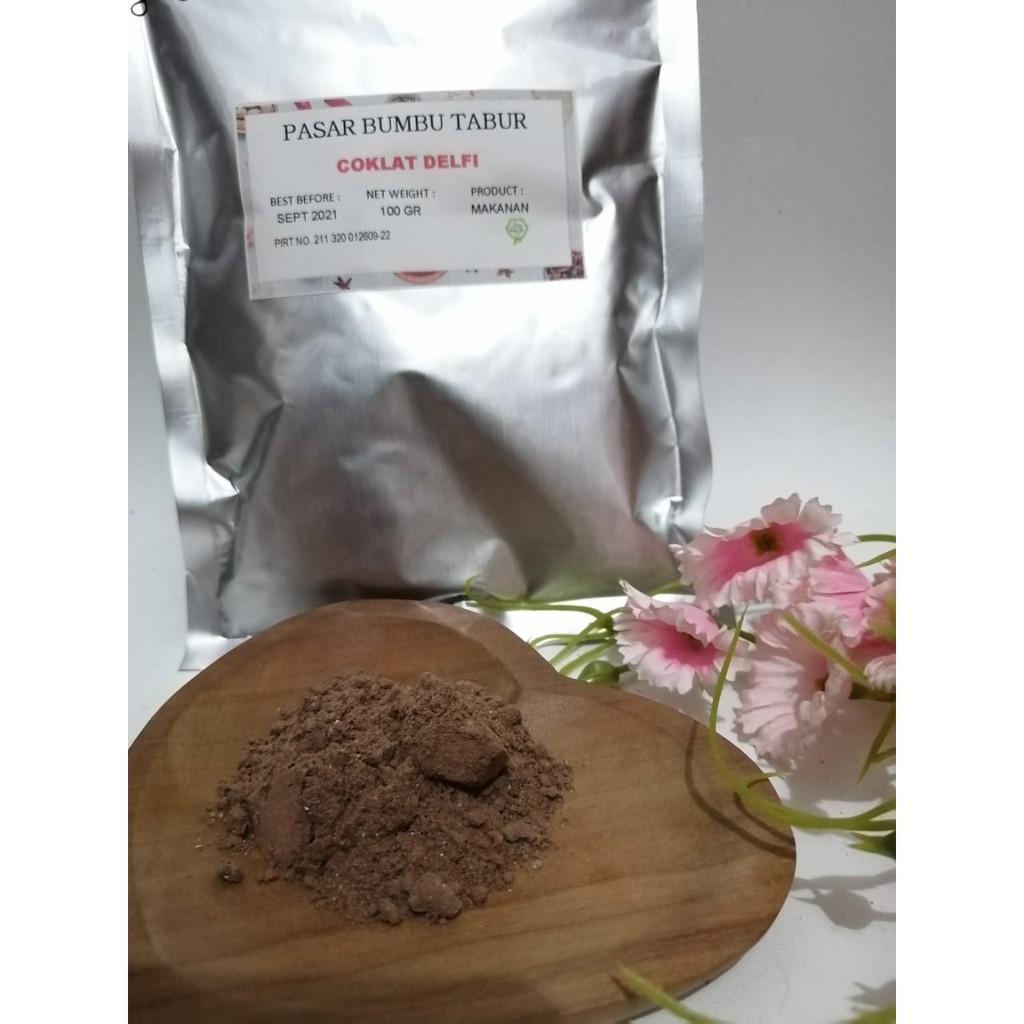 

BUMBU TABUR COKLAT DELFI 100 GR BUBUK MAKANAN ENAK MURAH HALAL