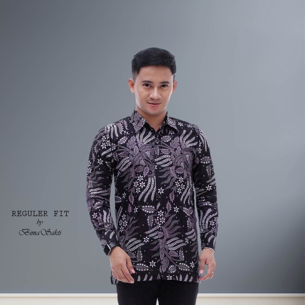 emeja batik pria lengan panjang original bima sakti / baju kemeja lengan panjang pria motif batik / baju kemeja batik pria dewasa lengan panjang / baju kemeja pria lengan panjang batik / baju batik kemeja lengan panjang / bisa cod / bayar ditempat