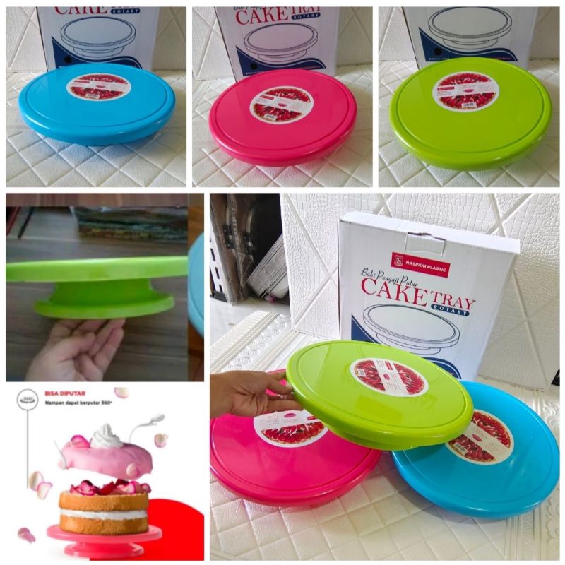 NAMPAN CAKE PUTAR/TEMPAT KUE PUTAR MASPION/MEJA PUTAR KUE