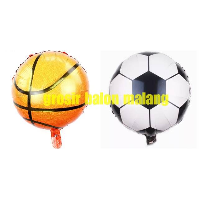 balon foil bola/bola basket