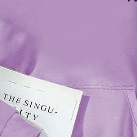 The Shiny Stars Hoodie Wanita Korean Style-ungu