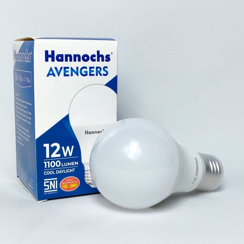 Lampu LED Hannochs AVENGERS LED Bulb Bohlam 12 Watt