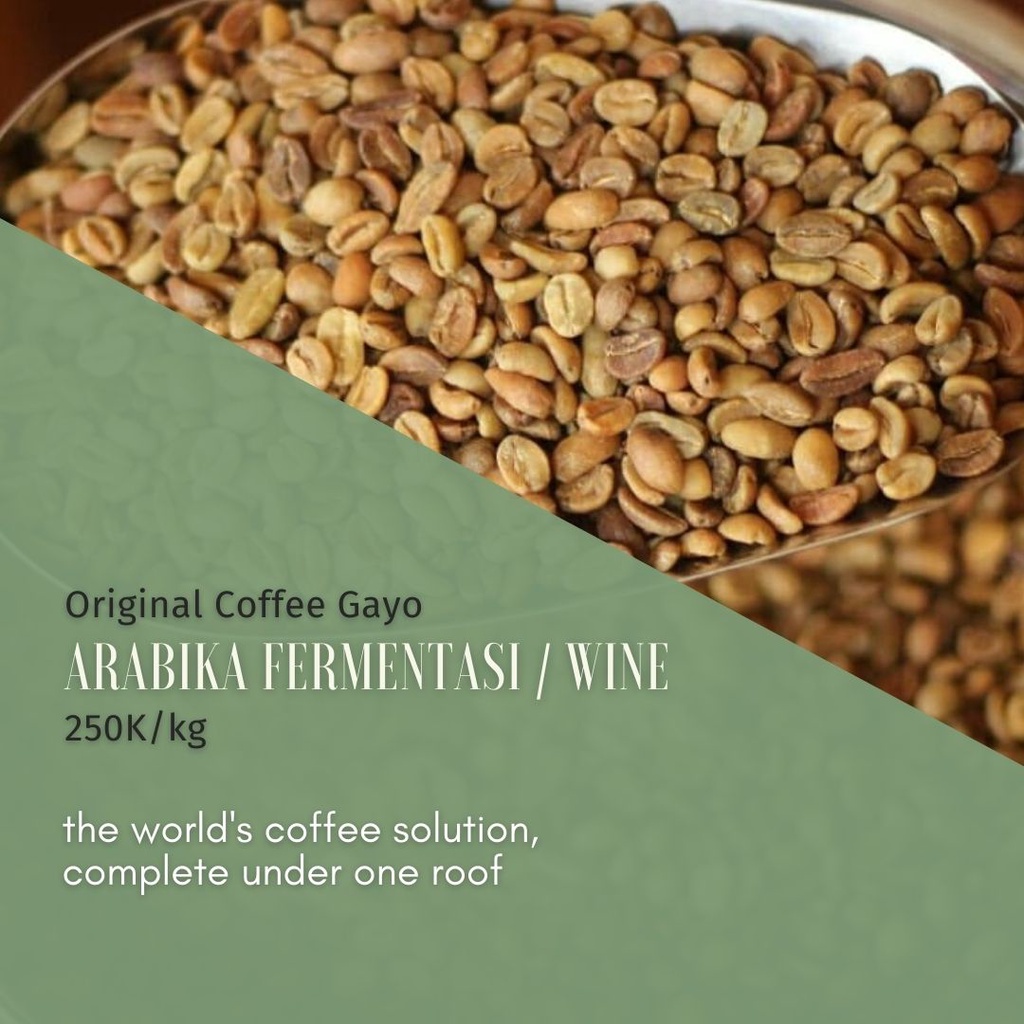 

Original Coffee Biji Kopi Gayo Arabica Fermentasi/Wine 1000 gram