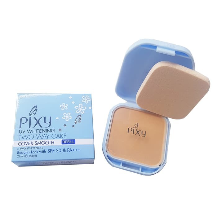 "PIXY UV WHITENING TWO WAY CAKE COVER SMOOTH REFILL  SPF30 & PA   "
