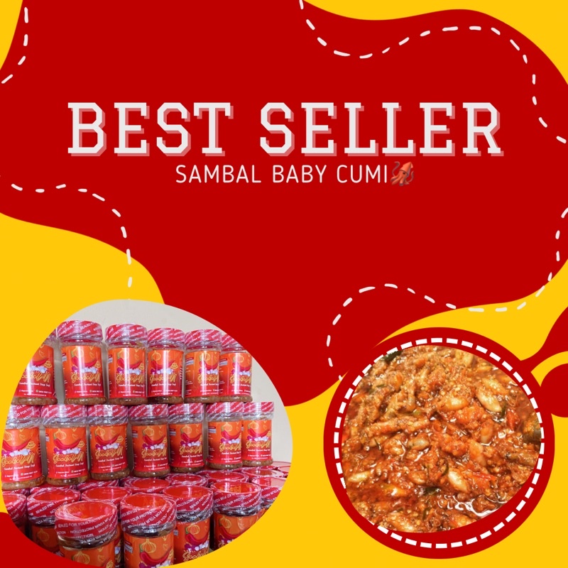 

Sambal Baby Cumi SUPER PEDAZZZ hitzz