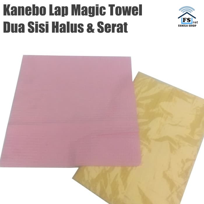 Kanebo Kain Lap Kemasan Plastik Opp Magic Towel uk 30x40 cm Serbaguna