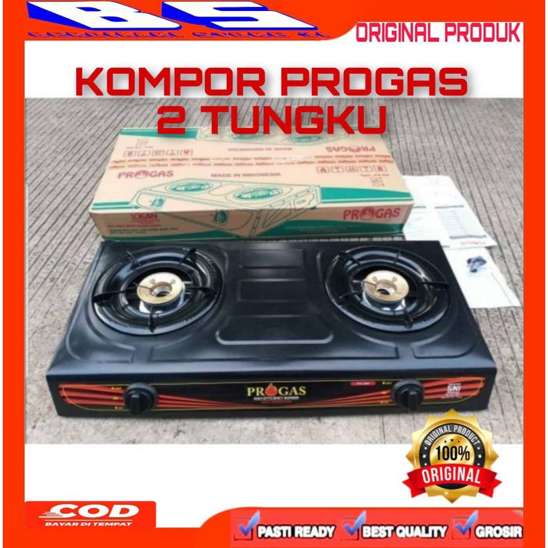 [BS] KOMPOR 2 TUNGKU PROGAS KUALITAS TERBAIK BS