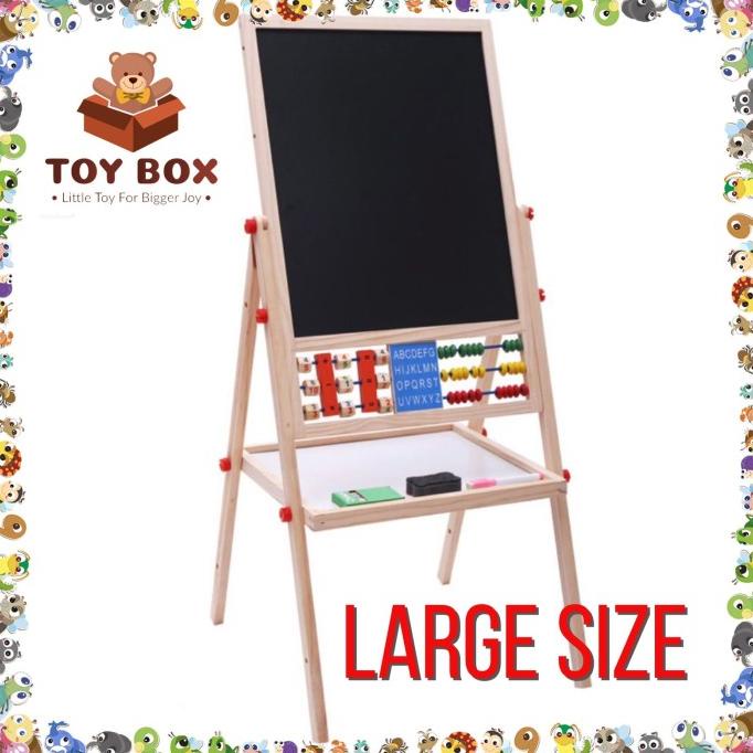 

Education Board Magnetic 2 in 1 - Papan Tulis Anak -Mainan Edukasi - LARGE