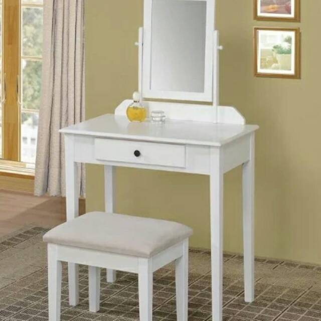 Meja rias tolet minimalis duco