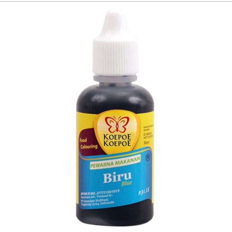 

Pewarna Biru Koepoe Koepoe 30ml