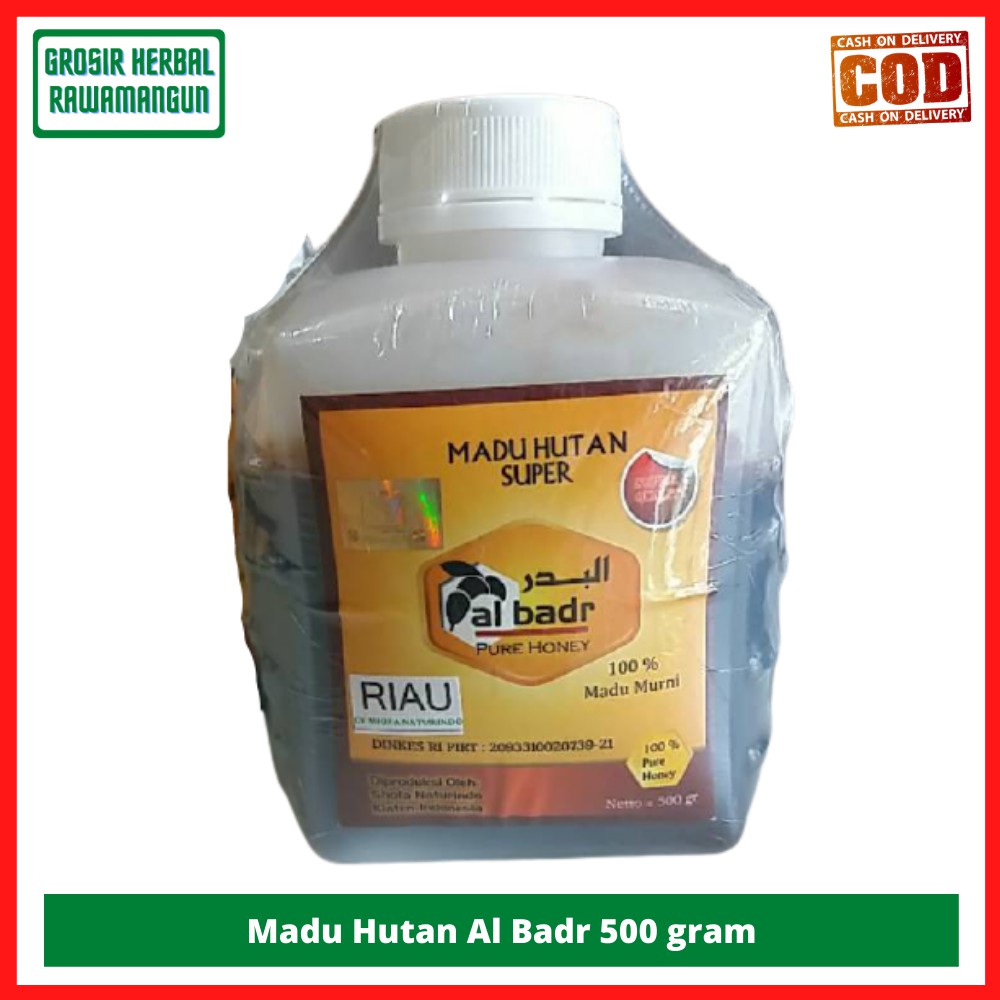 

Madu HutanAsli Al badr 0.5 kg