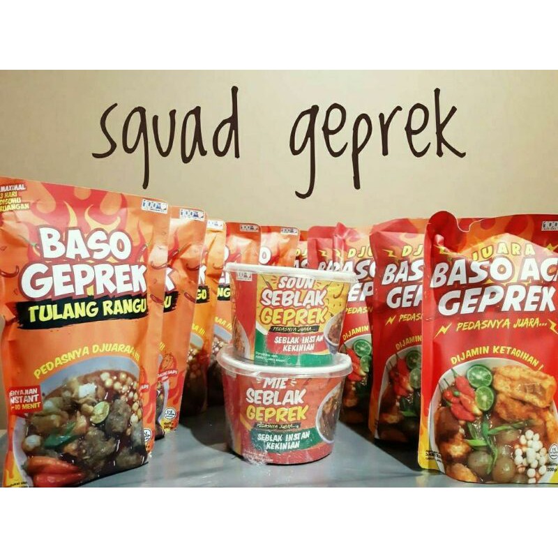 

bakso geprek tulang rangu