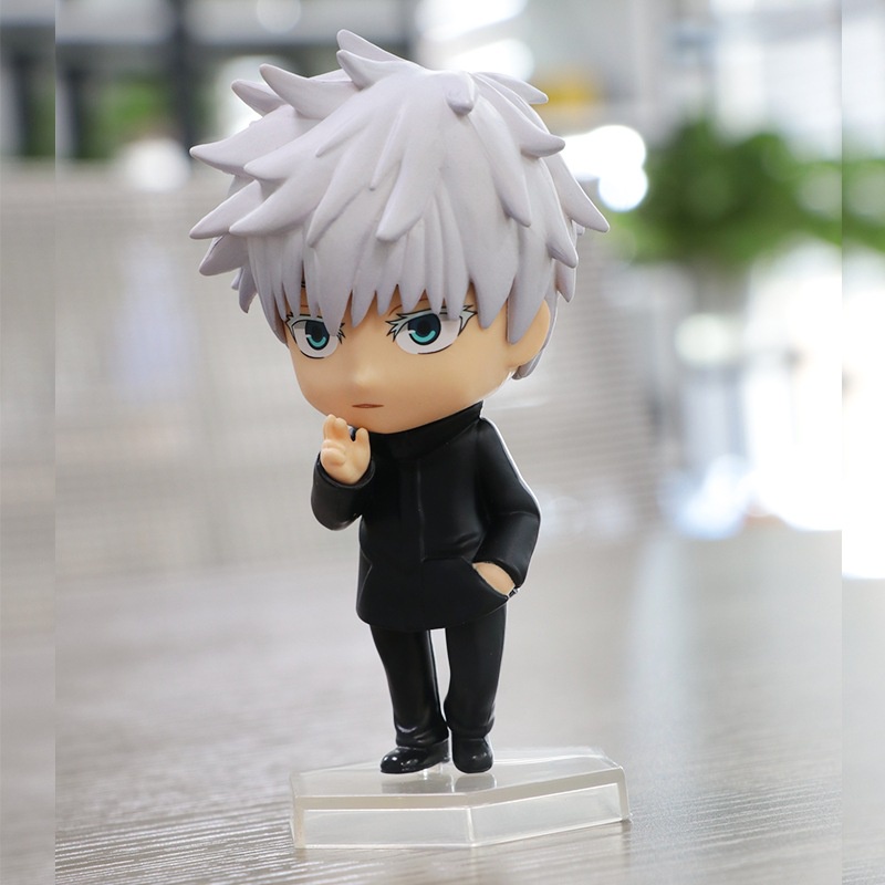 Figure Anime Figure Jujutsu Kaisen Figure Gojo Satoru Chibby Q Version 10 cm