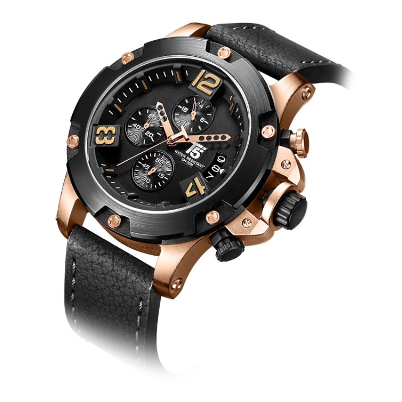 TERLARIS Jam Tangan Pria Wanita T5 H 3638 G Original/Jam Tangan sporty Waterproof Bergaransi Bisa CO