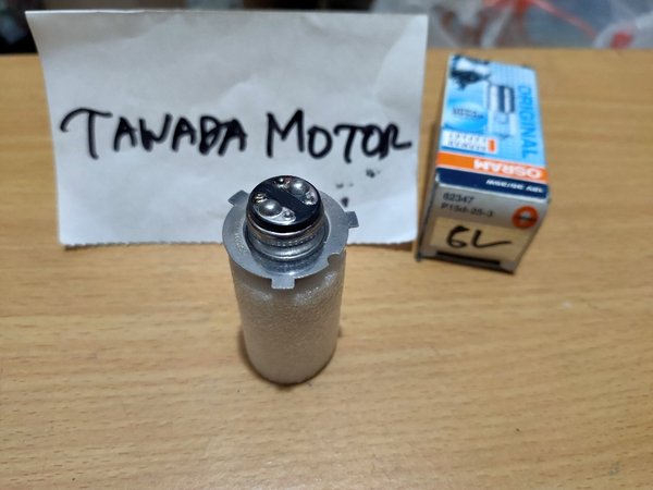 BOHLAM DEPAN HONDA WIN GL 100 GL 100 MEGAPRO TIGER GL MAX MERK OSRAM KAKI 3 35W-35W