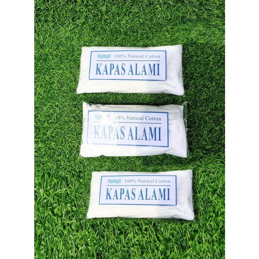 Kapas Alami Zernii / Kapas Filter Air/ Water Purifier ( PAKET 3pcs )