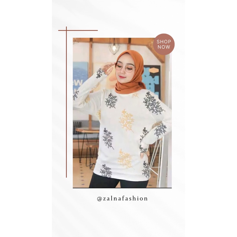 KAOS LENGAN PANJANG RIB PRINTING MOTIF TERBARU / KAOS PRINTING / KAOS RIB PREMIUM (PREMIUM TEBAL)