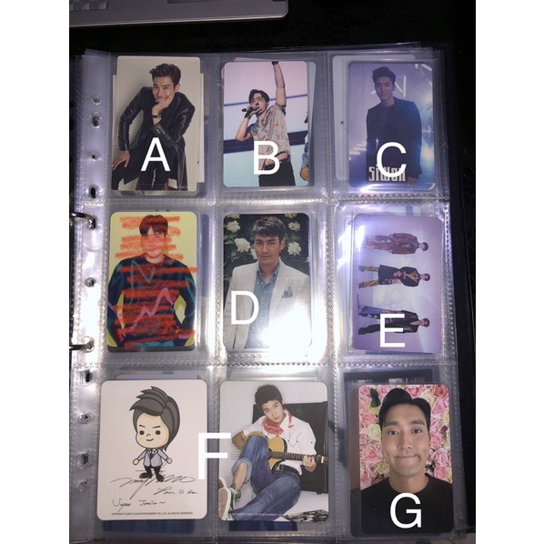 Super Junior Siwon Kyuhyun Photocard / pc