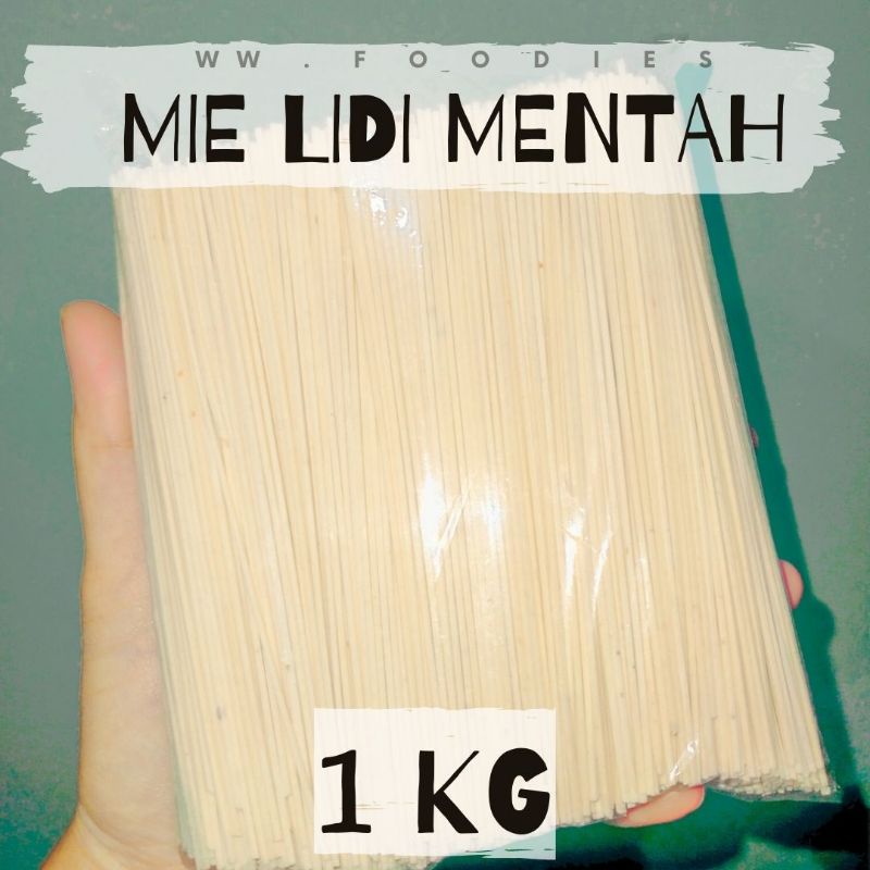 

(1KG) MIE LIDI MENTAH KURUS 12CM | BITING | LIDI JADUL | LIDI SOLO