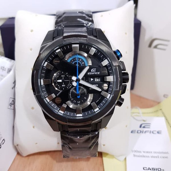 Jam Casio Edifice EFR 540D - 1A2VUDF Stainless FullBlack