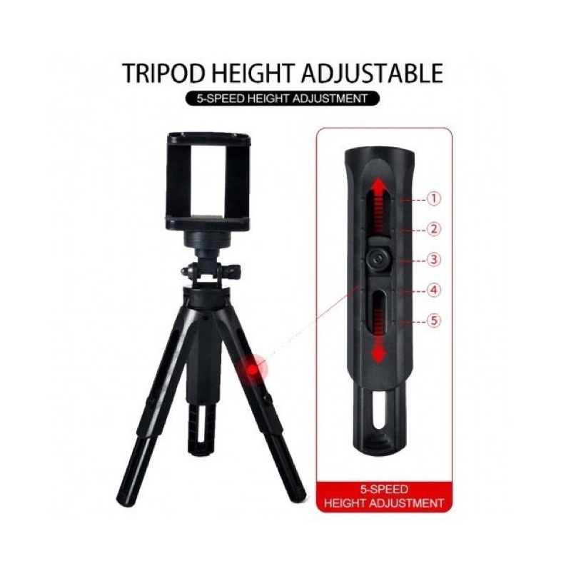 Tripod Phone Holder Support Mini Holder U