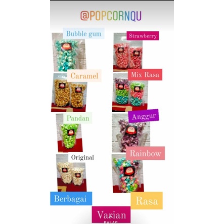 

popcorn cemilan murah