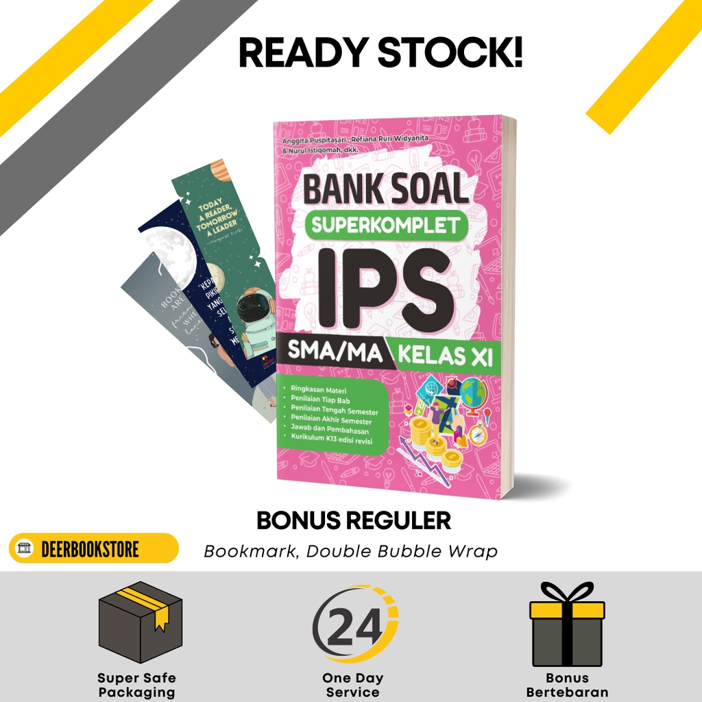 Charissa Publisher - Buku Sma : Bank Soal Sma Ips Kelas Xi