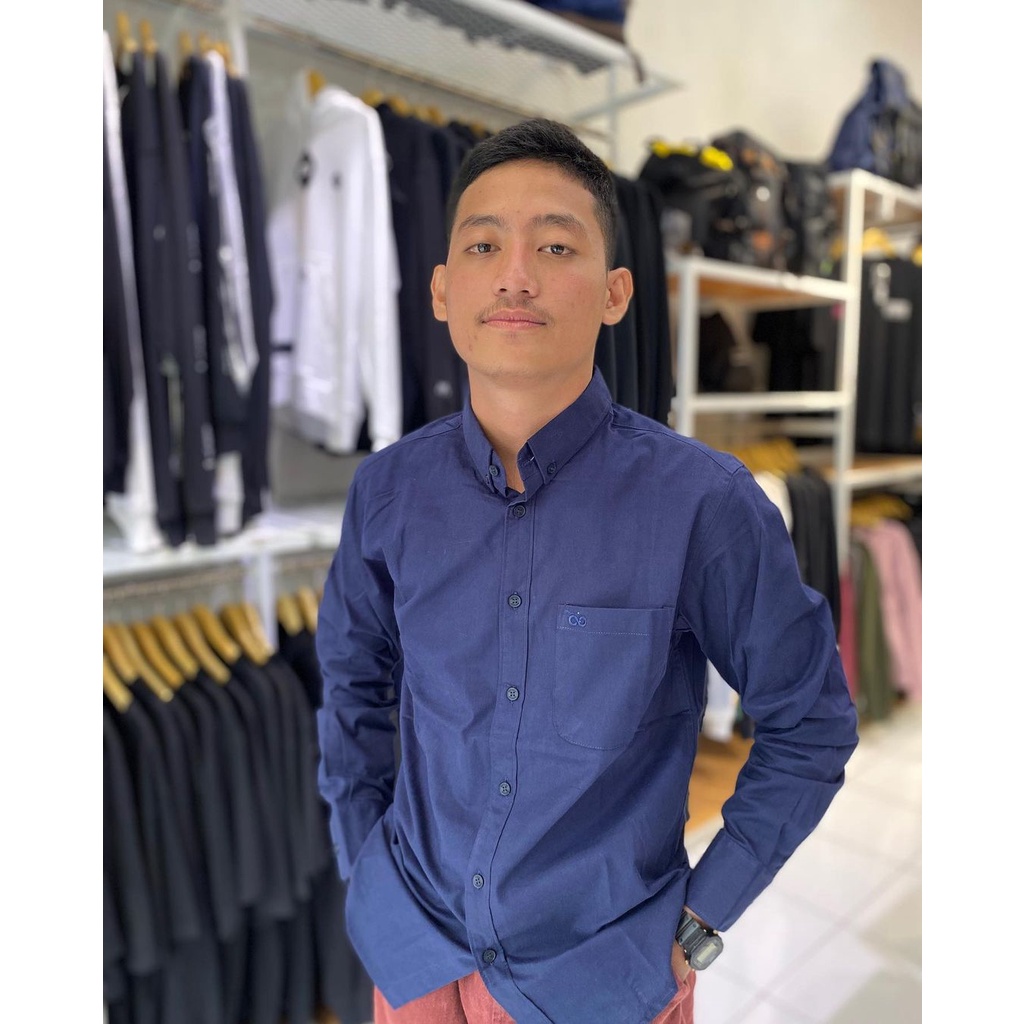 BROODIS SHIRT - BROODIS NAVY LONG