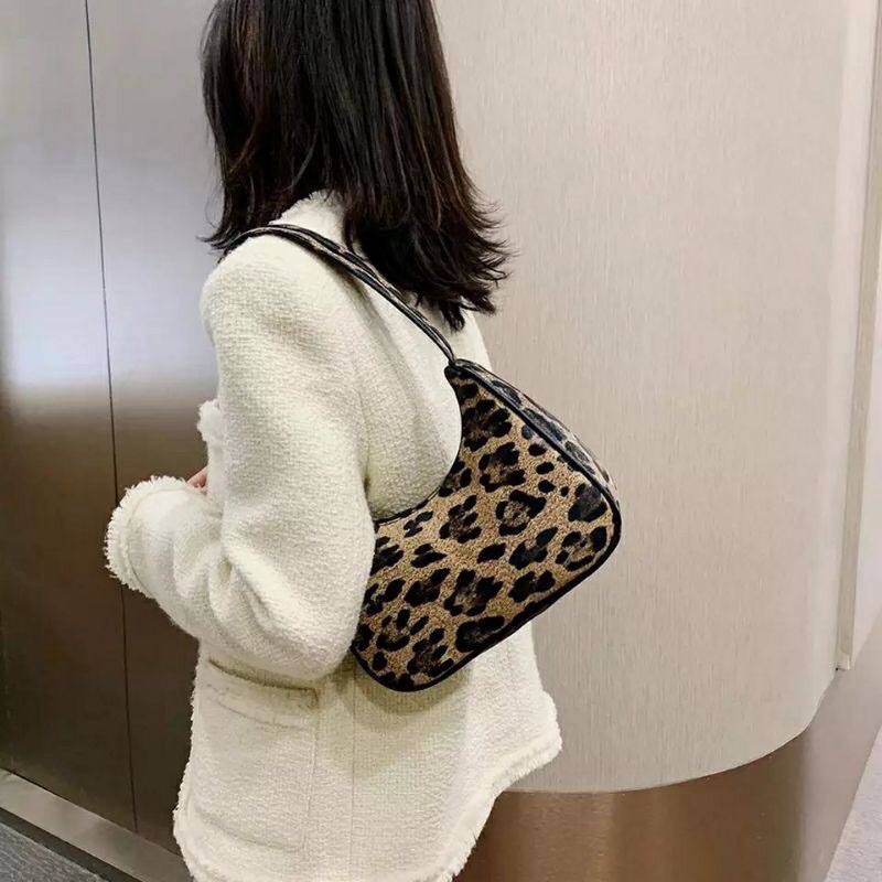 Sinta - Tas Bahu Motif Print Animal Leopard Zebra
