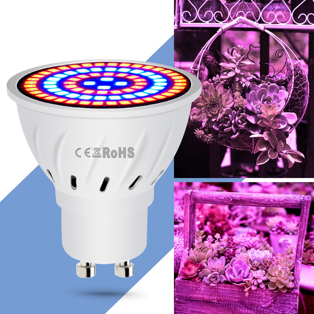 LED Hydroponic Growth Light Grow Bulb Full Spectrum 220V UV Lamp Plant Flower Seedling Hydroponic Tent Bulb For Indoor