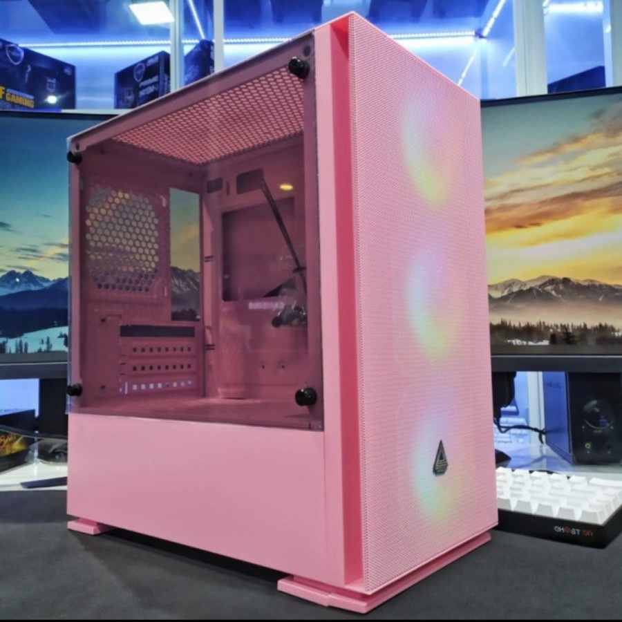 Casing Komputer Gaming Paradox Durandal M ATX include 3Fan - Casing PC M ATX