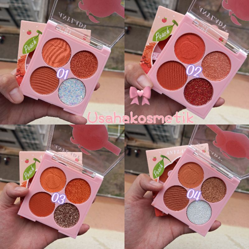 ECER!! ANYLADY EYESHADOW PALETTE PEACH BEST SELLER NO. 790