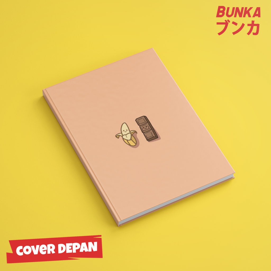 

Notebook Cute Food Doodle B Hardcover A5 Buku Tulis Catatan Note Agenda Planner Jurnal