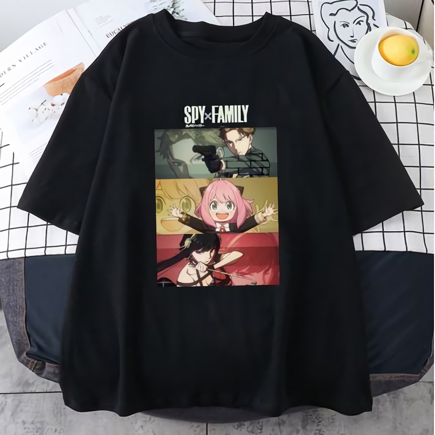 Tshirt Anya Family Anime Manga SPY x Family Premium Unisex