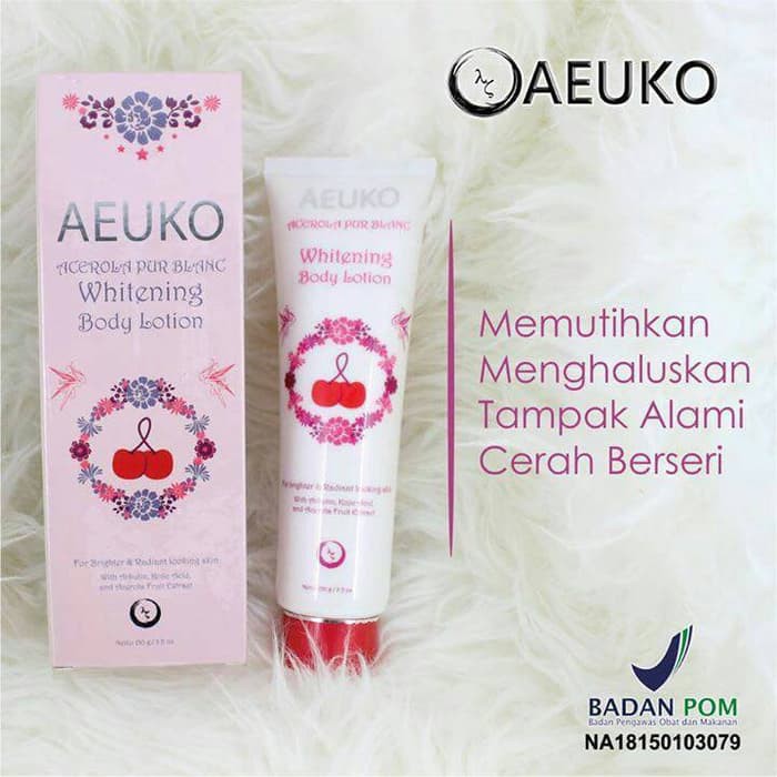 Terlaris | AEUKO BODY LOTION WHITENING - LOTION AEUKO keren