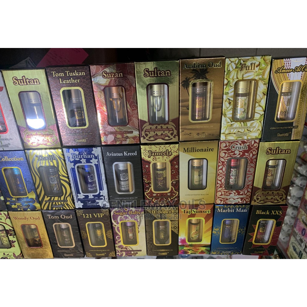 Parfum Surrati 6ml Roll on All Varian | Alcohol Free | Parfum Arab