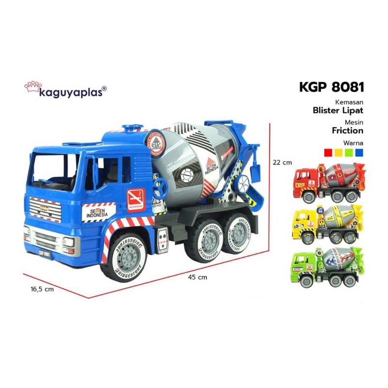 Jumbo Kgp 8081 Truck Molen Jumbo Bisa Di Isi Pasir