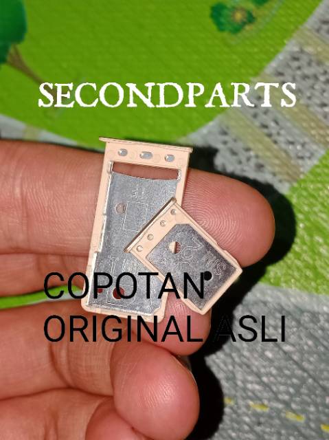 DOUBLE SIM TRAY SLOT SIM LOCK XIAOMI REDMI 5A TAM ORIGINAL COPOTAN