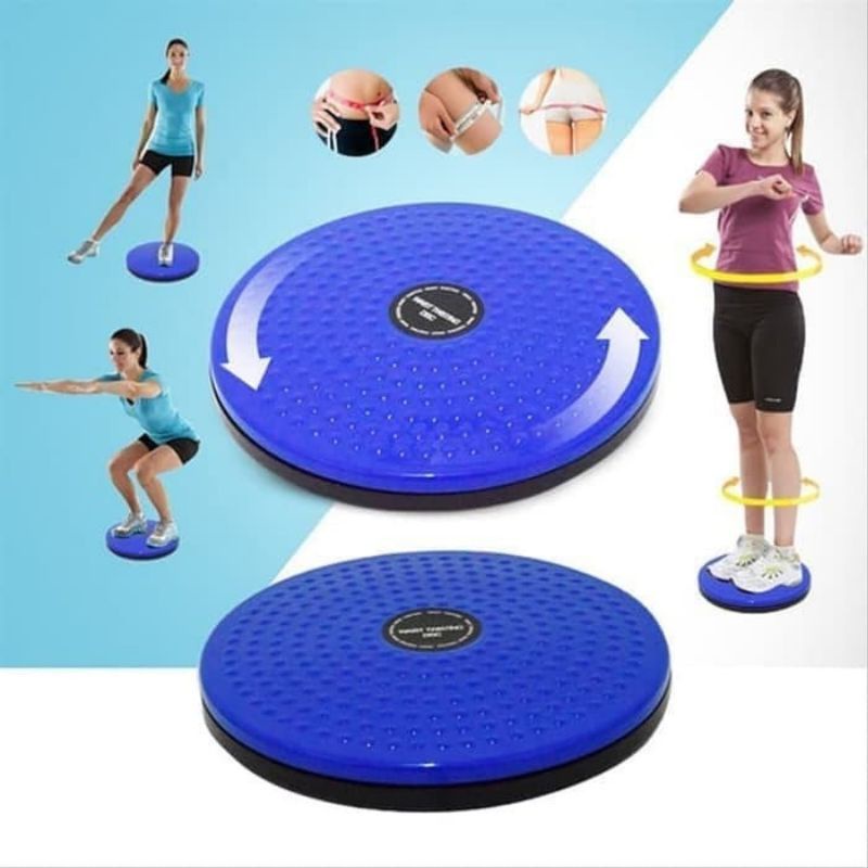 Medan Termurah Alat senam olahraga waist twisting magnetic therapy yoga piring senam pinggang pinggul