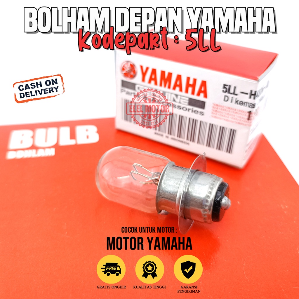 Bohlam Bolham Lampu Depan Yamaha Mio - Mio J - Mio M3 - Semua Motor Yamaha / Lampu Depan Yamaha Mio 