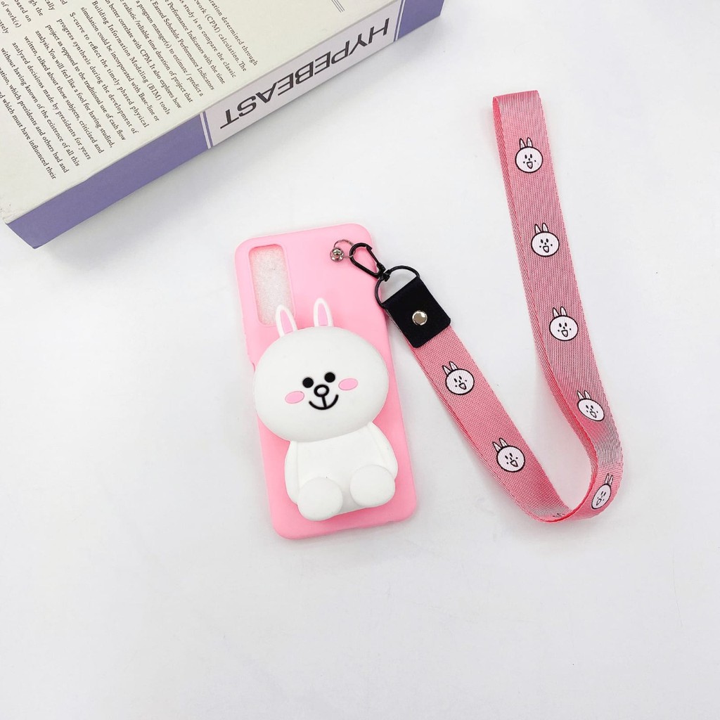 Case Gambar Kartun Plus Dompet Dan Tali Xiaomi Redmi Go