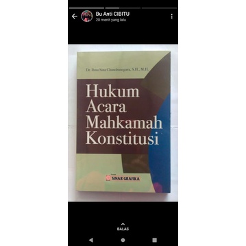 Hukum Acara Mahkamah Konstitusi