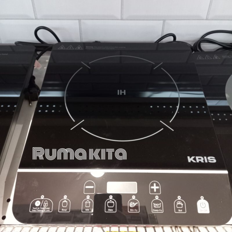 Kris kompor listrik kompor induksi dengan panci