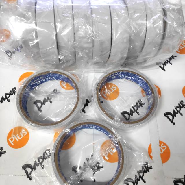 

Double Tape Perekat 2 Sisi BONA 24mm (1 inch)