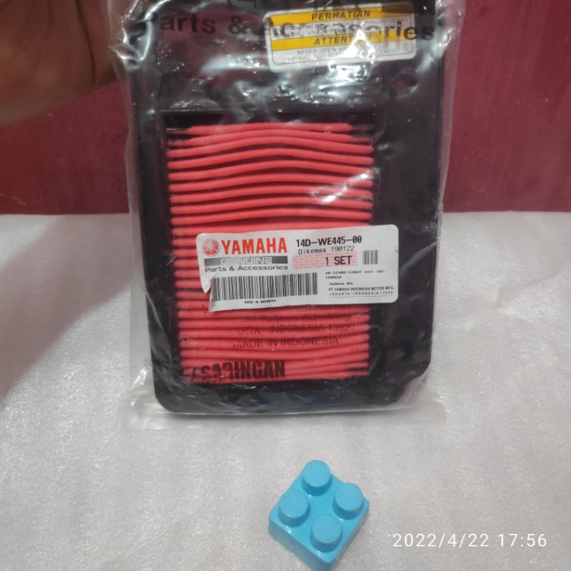 BUSA SARINGAN FILTER UDARA MIO SOUL FINO KARBU ORIGINAL ORI YAMAHA